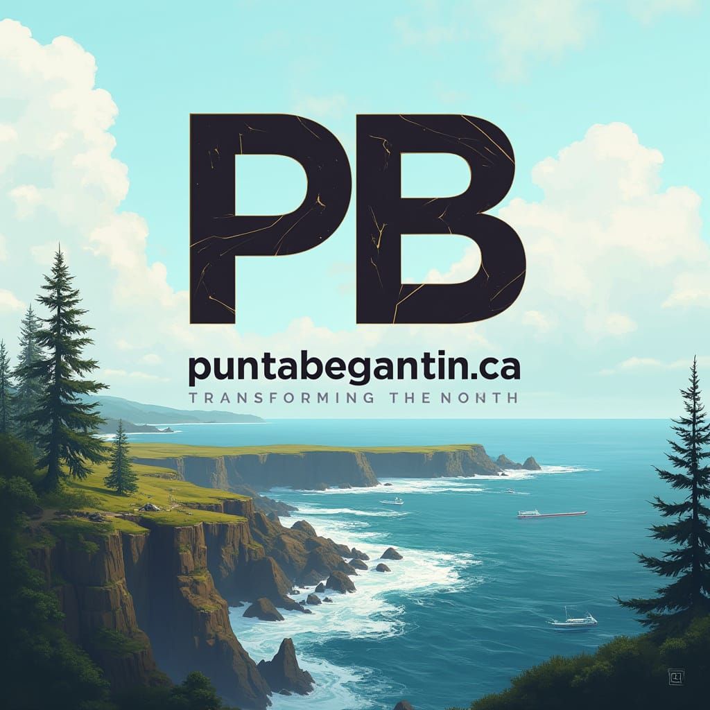 Modern Initials Logo for Waterfront Development Project