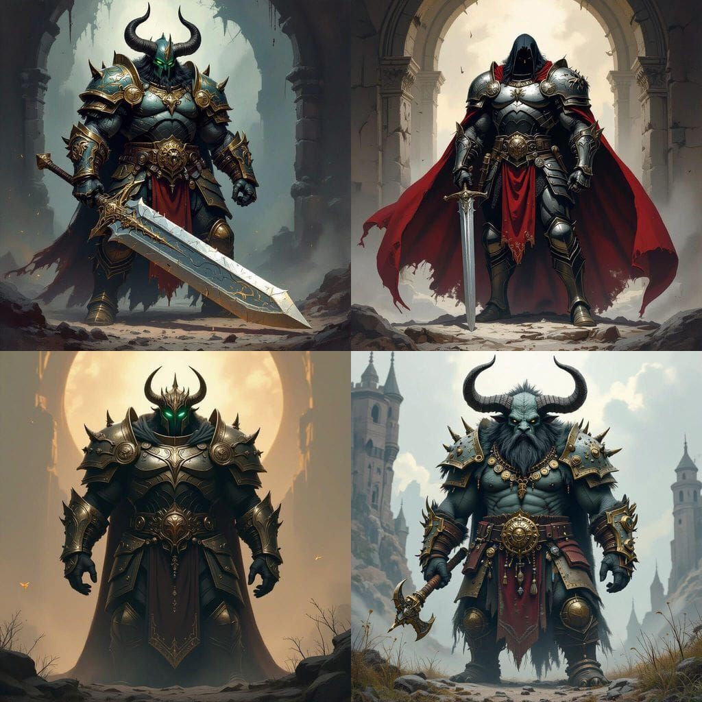 Epic Behemoth King in Majestic Fantasy Art