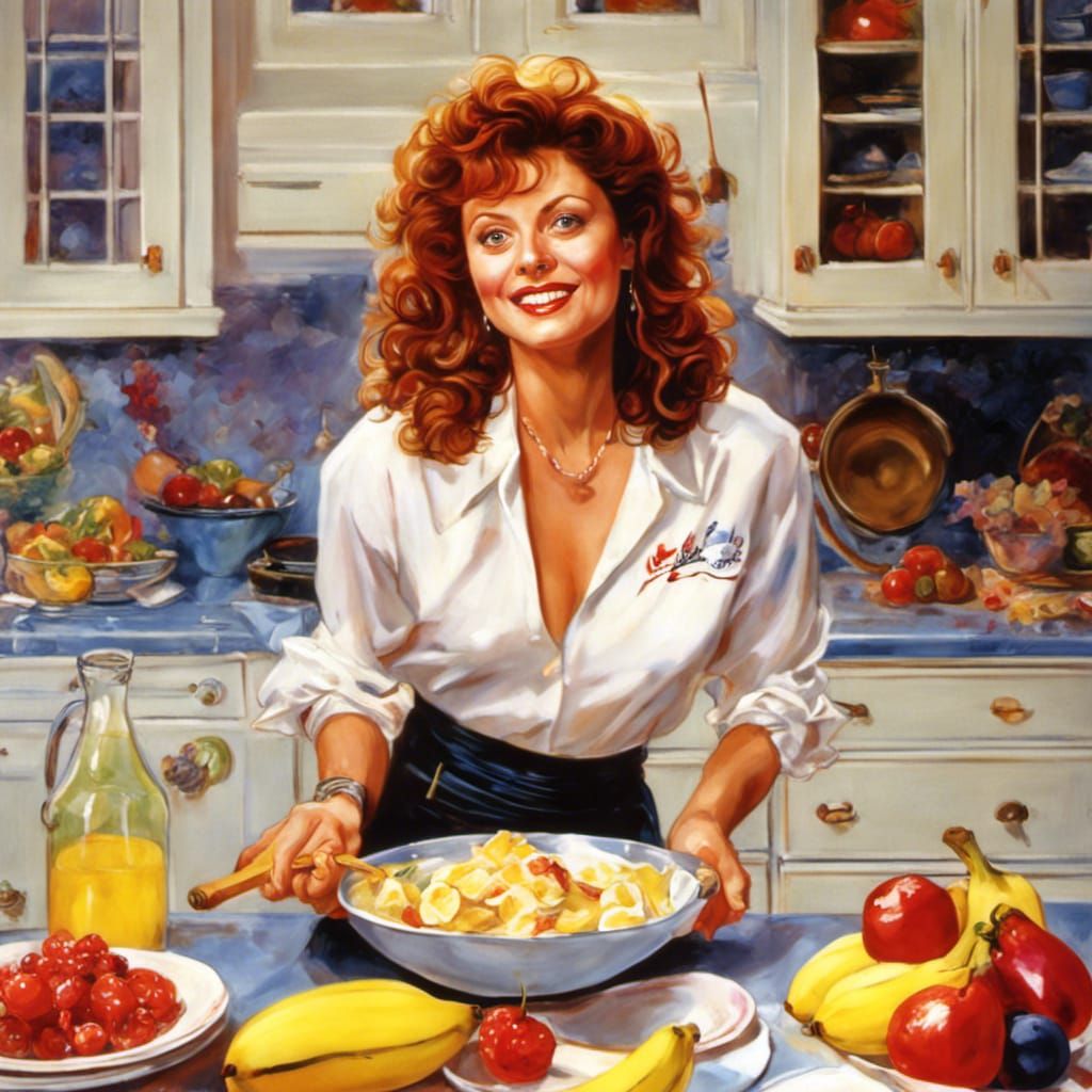 Susan Sarandon's famous fruit salad 🎦🎞️