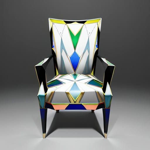 Hyperrealistic Glass Vase in Vibrant Colors