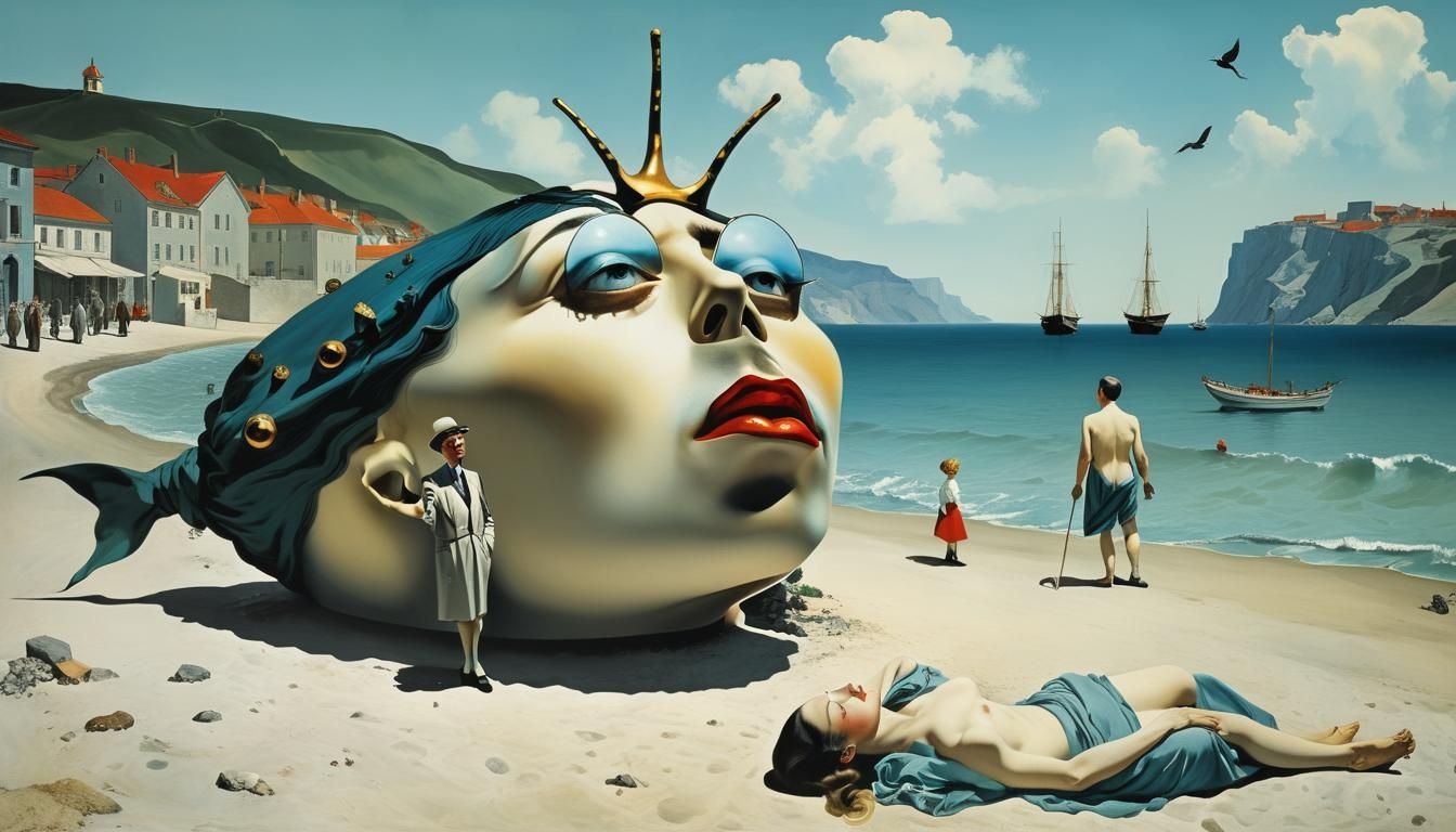 Surreal Image in Vivid Colors