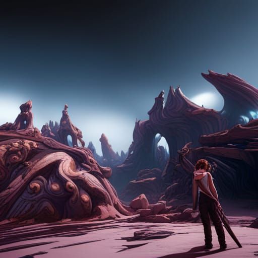 Young Man Seeks His Place: Fantasy Concept Art