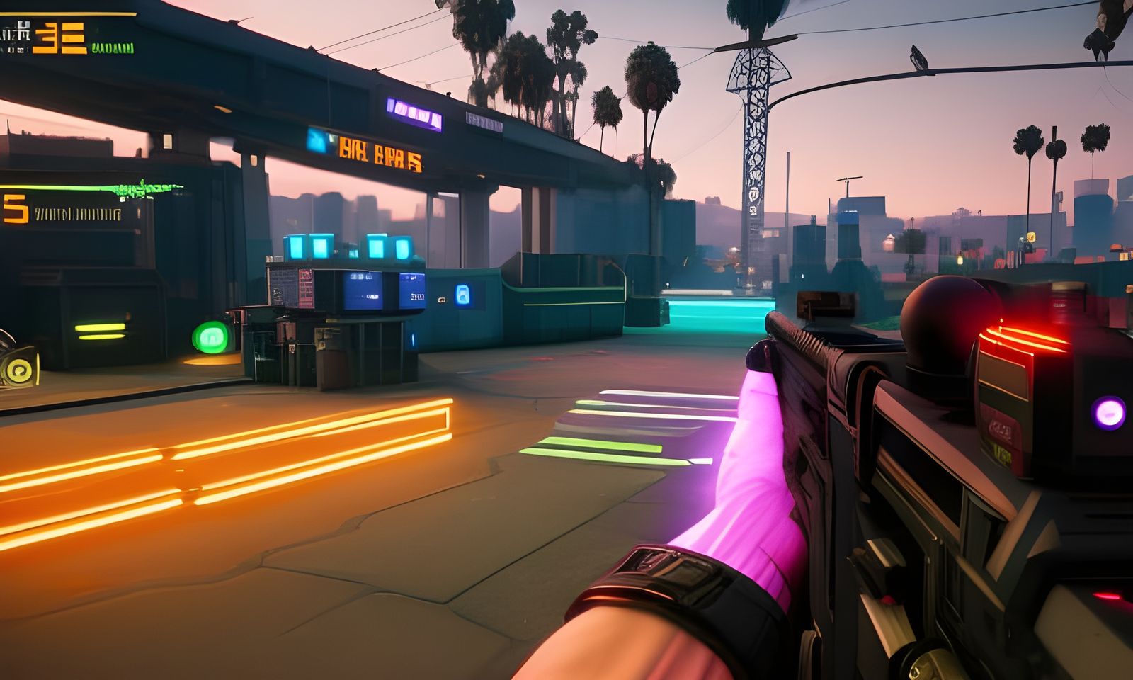 FPS Neon Vision
