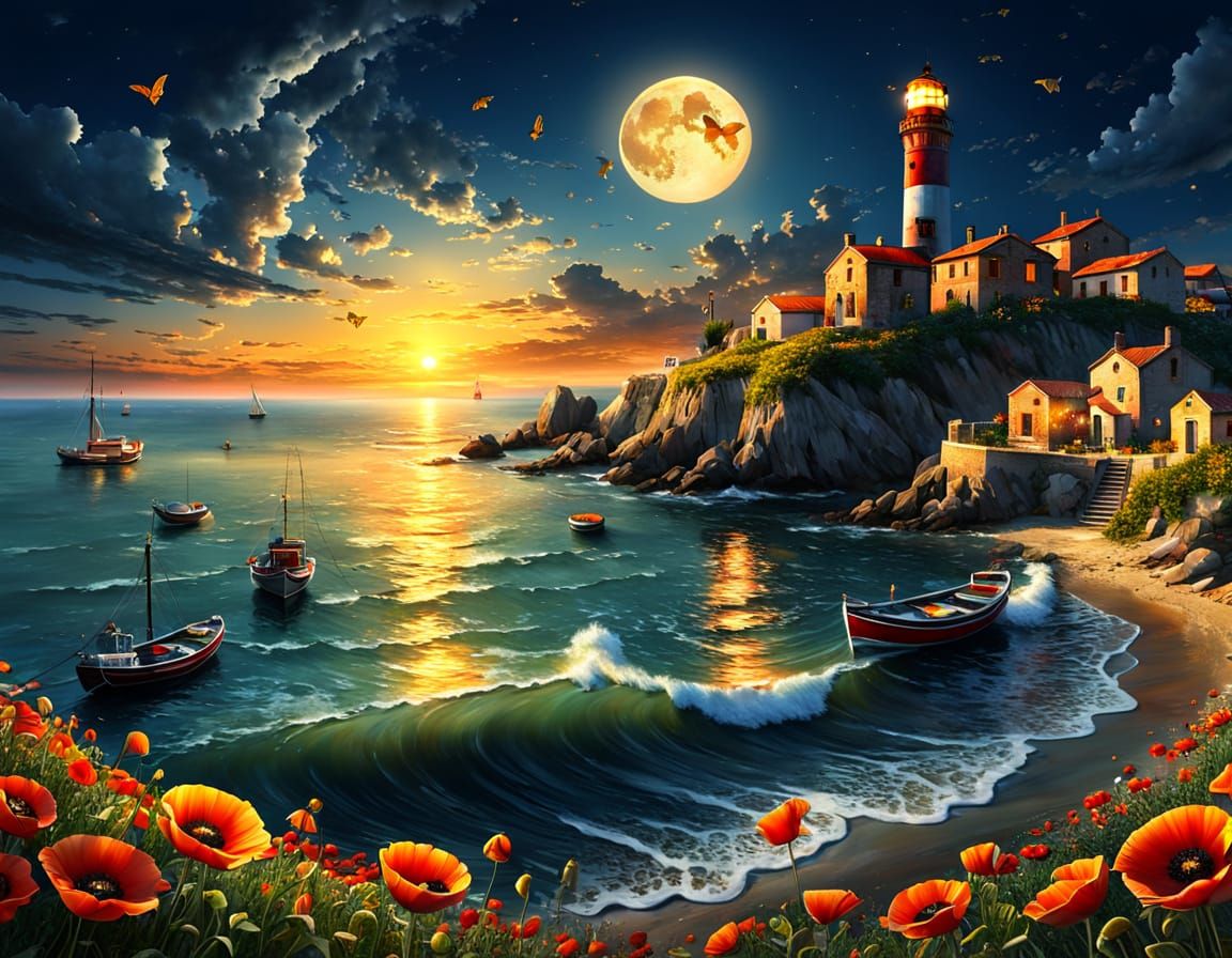 nocturnal lighthouse