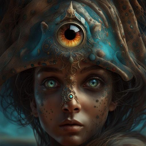 Eye of the Sahara: Sheherazade in Dark Fantasycore Style