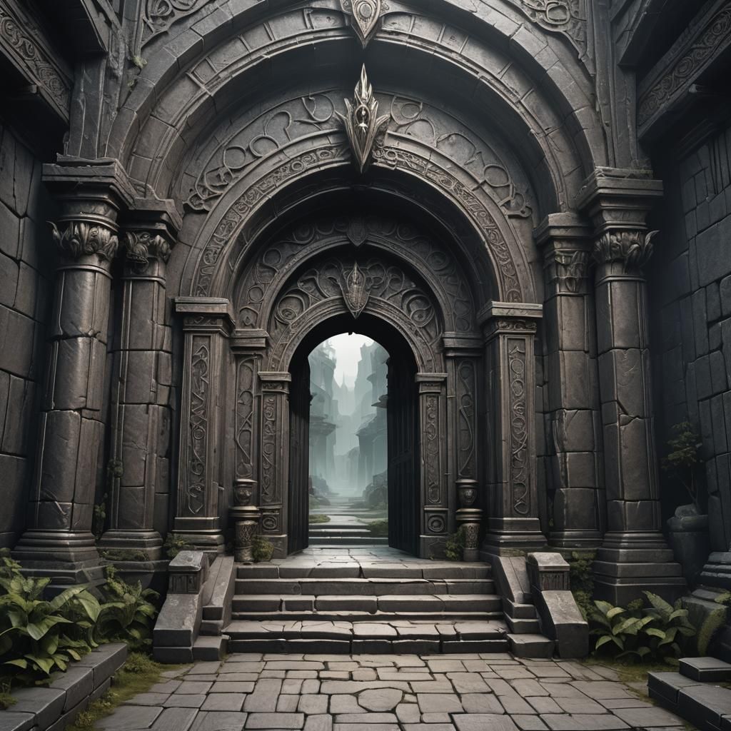 Dark Elf Temple Entrance: Dream, Illusion, Oracle