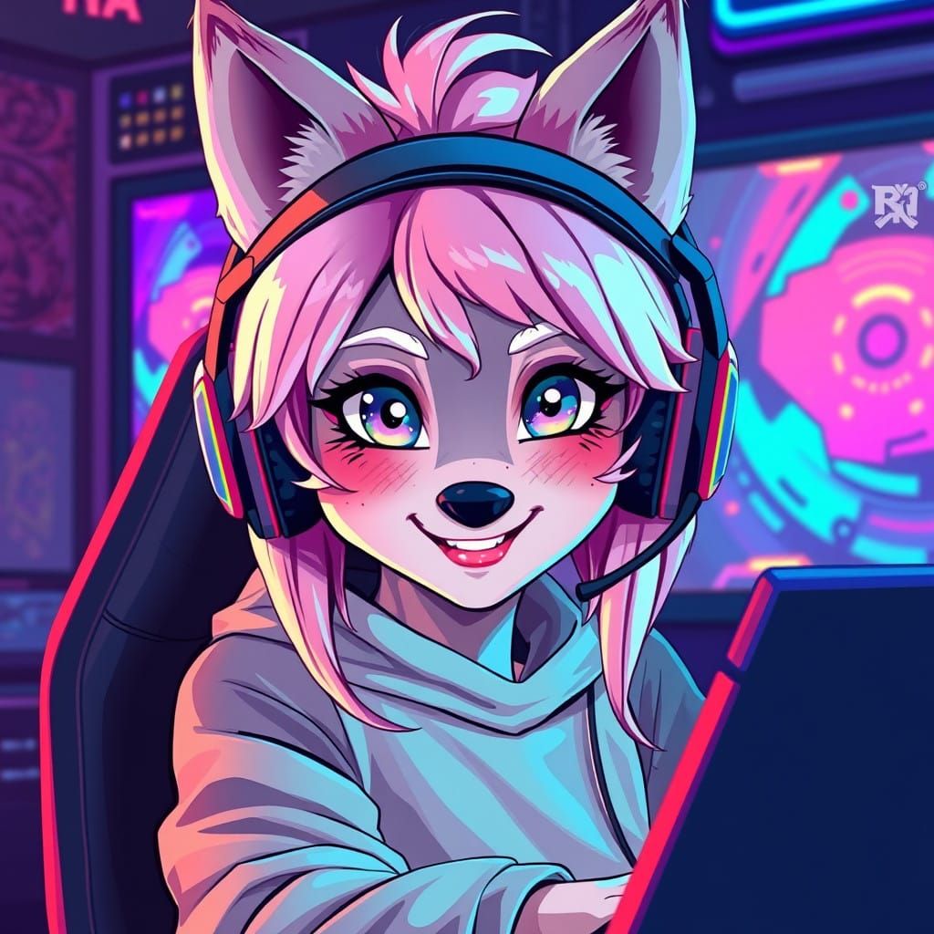 Wolfie V-Tuber UwU