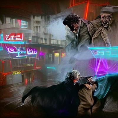 Cyberpunk Duel: Columbo vs. Sherlock in 2099