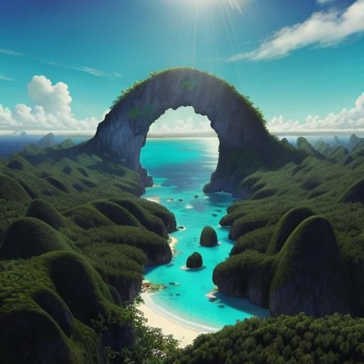 AI Generated Paradise