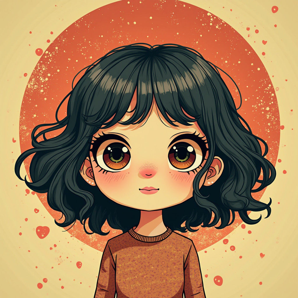 Whimsical Surreal Character in Pop Art Style