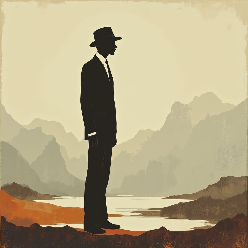 Silent Reverie: A Surreal Contemplation