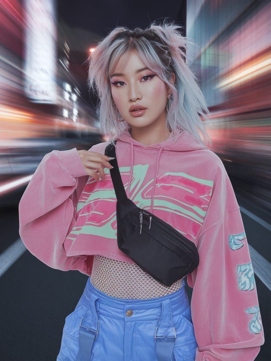 Neon Goddess of Tokyo Streets