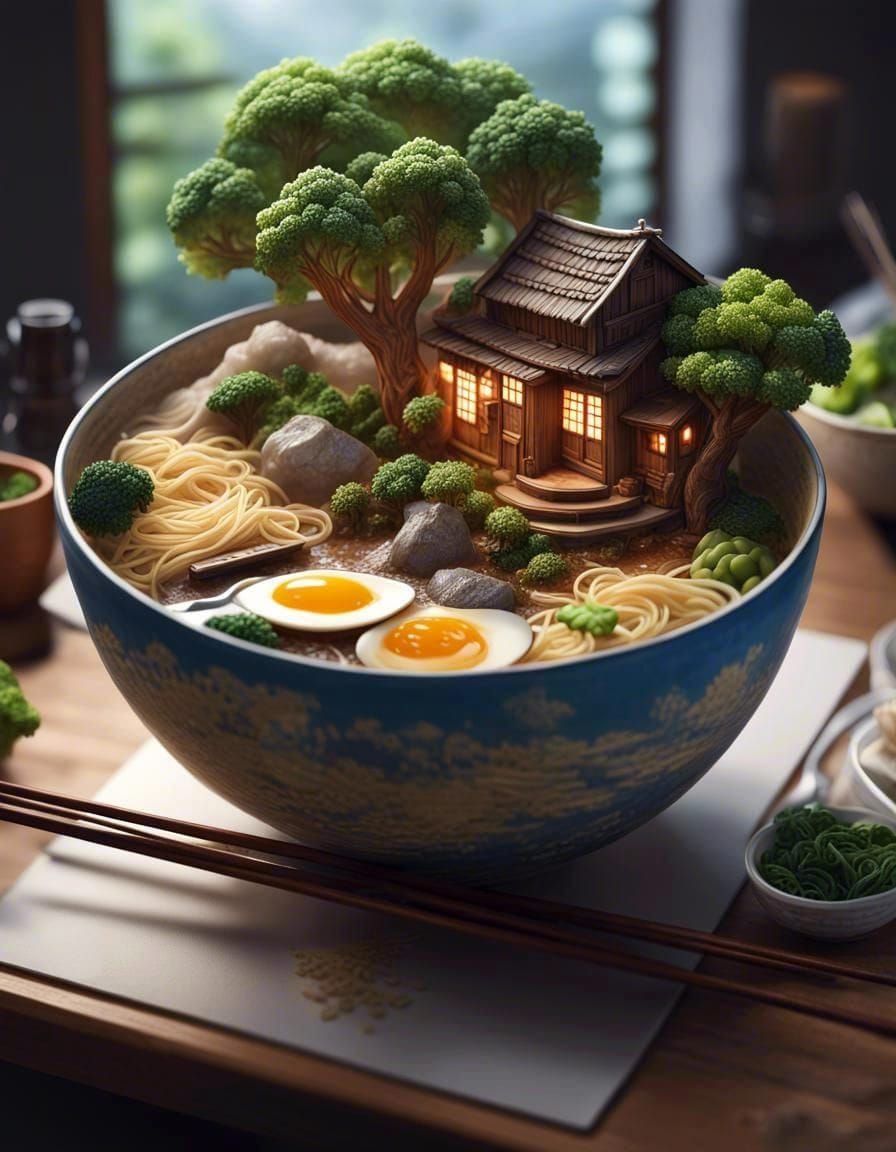 Magical World in a Ramen Bowl