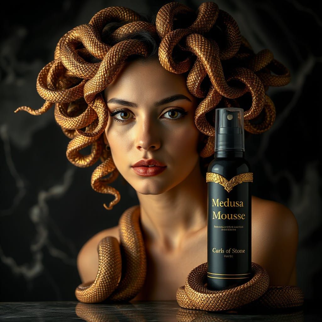 Divine Beauty in Luxurious Chiaroscuro