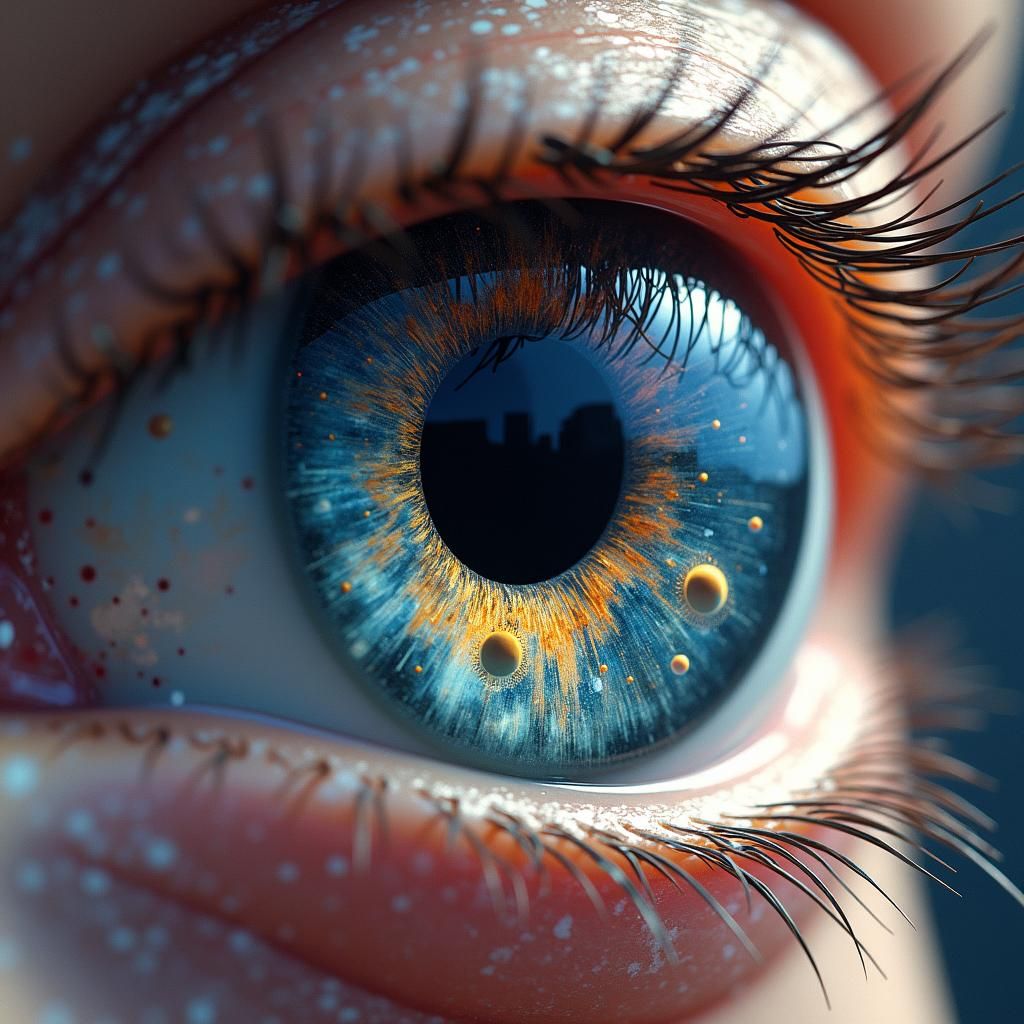 Galactic Eye: A Hyper-Realistic Sci-Fi Dreamscape