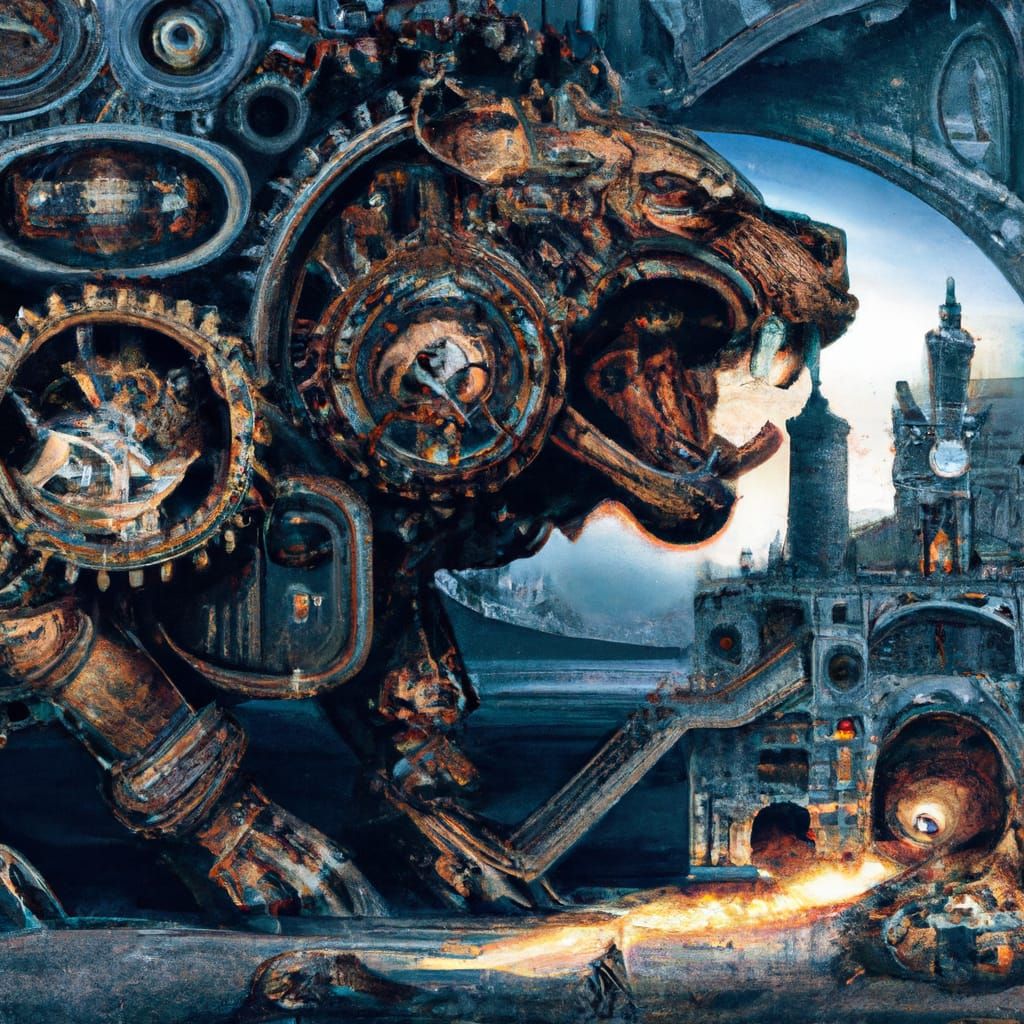 Steampunk Kerberos: Guardian of Hell