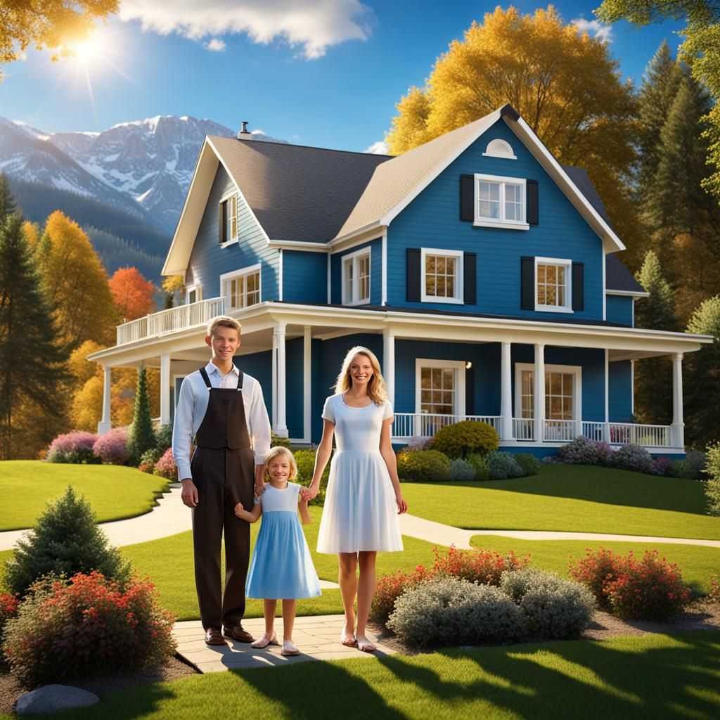 Ideal Family Home Near Lake and Mountains