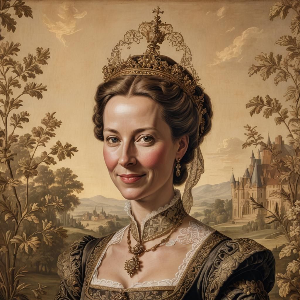 Renaissance Portrait of Queen Anne von Kleve