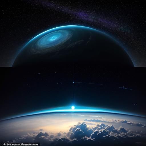 Kaleidoscopic Sky with Vogel Crystal and Saturn