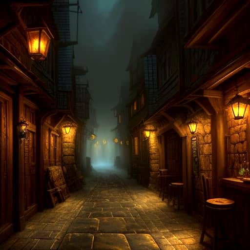 Mysterious Taverns and Dark Alleyways