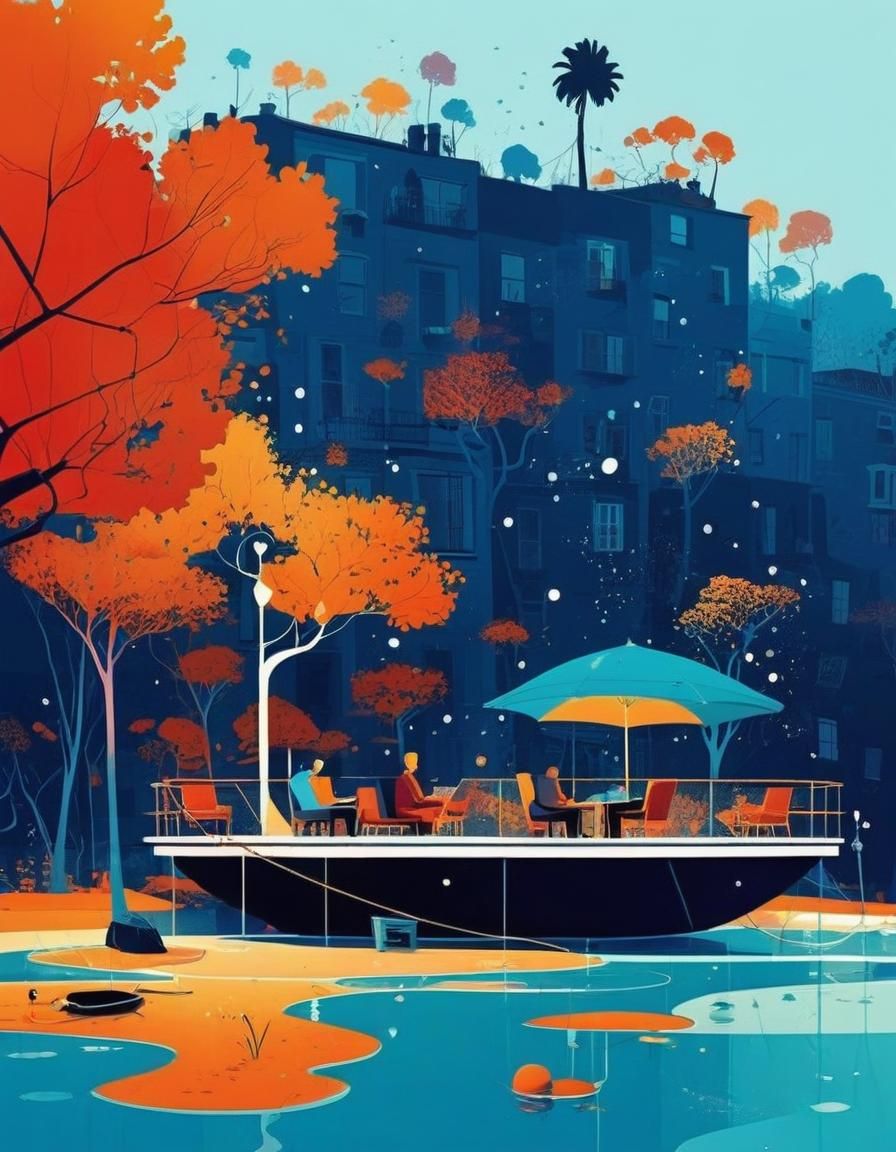 Colorful Web Comic Inspired by Emmy Cicierega