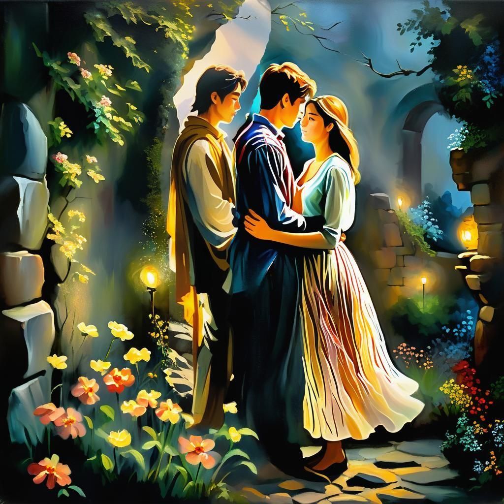 Golden Sun Pierces Darkness: Hopeful Morning