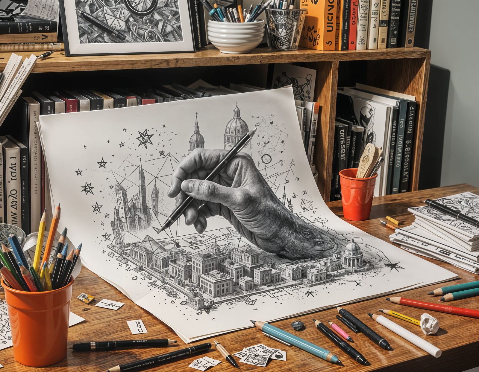 The Doodle Draws Itself