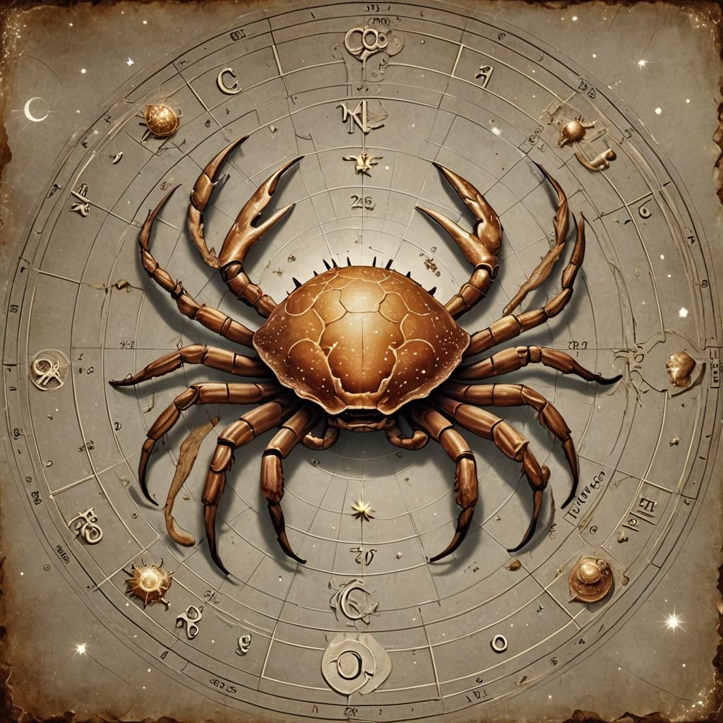 Realistic Depiction of the Cancer Astrology Sign
