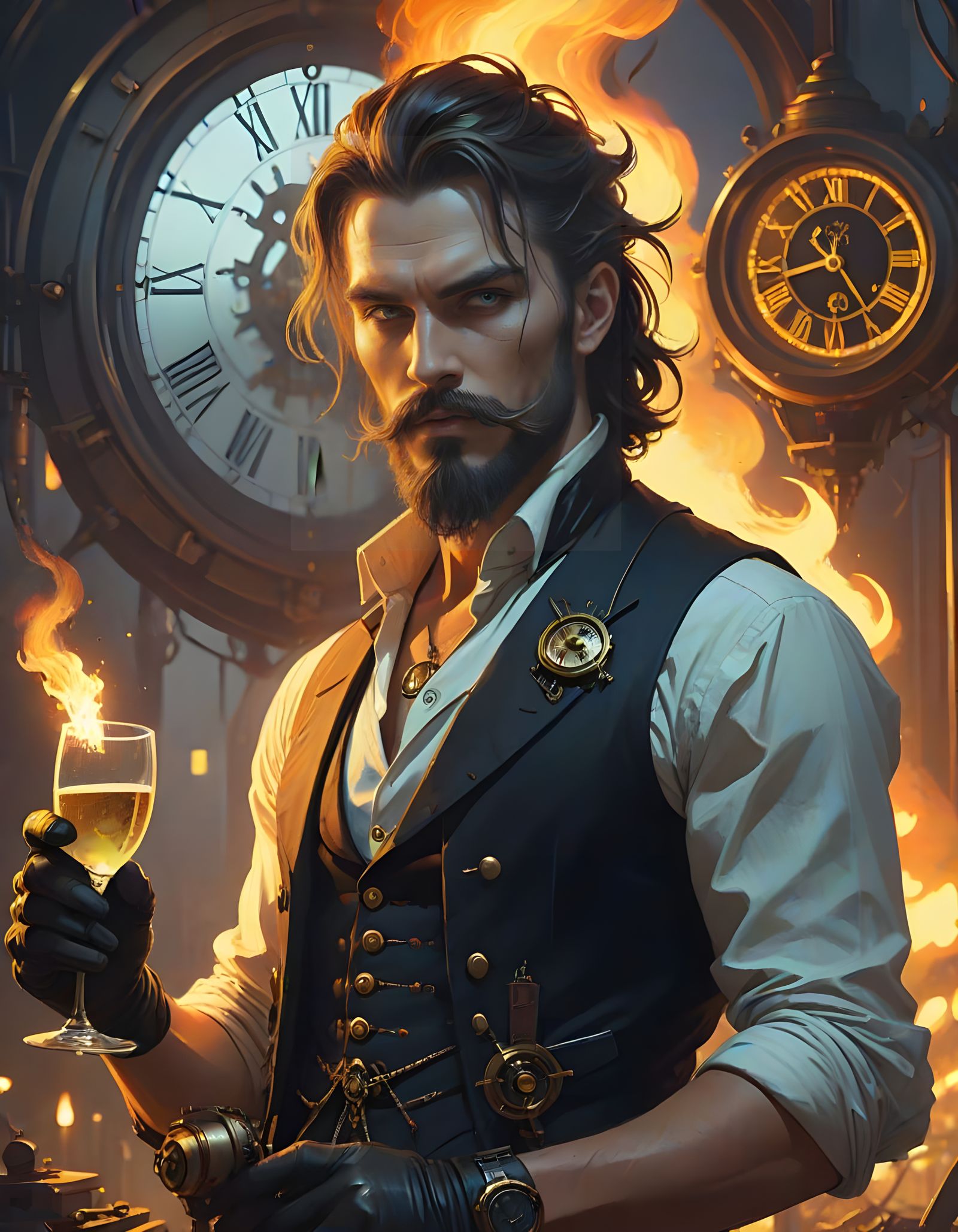 Steampunk Antihero Revels in Chaos