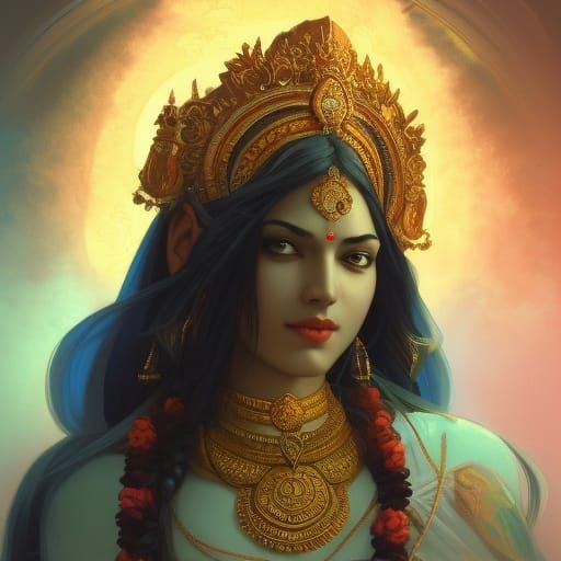 Ethereal Goddess of Devotion