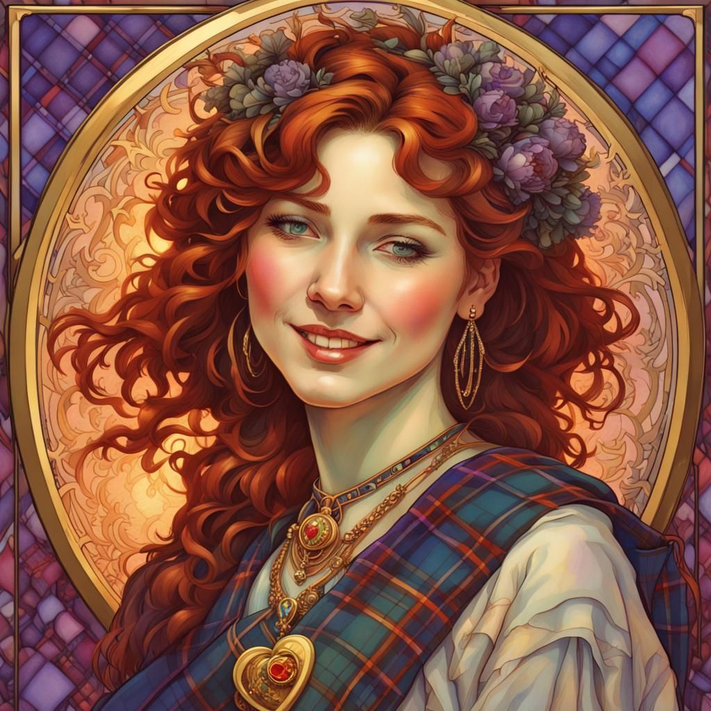 Scottish Golden Heart Queen of the Highlands