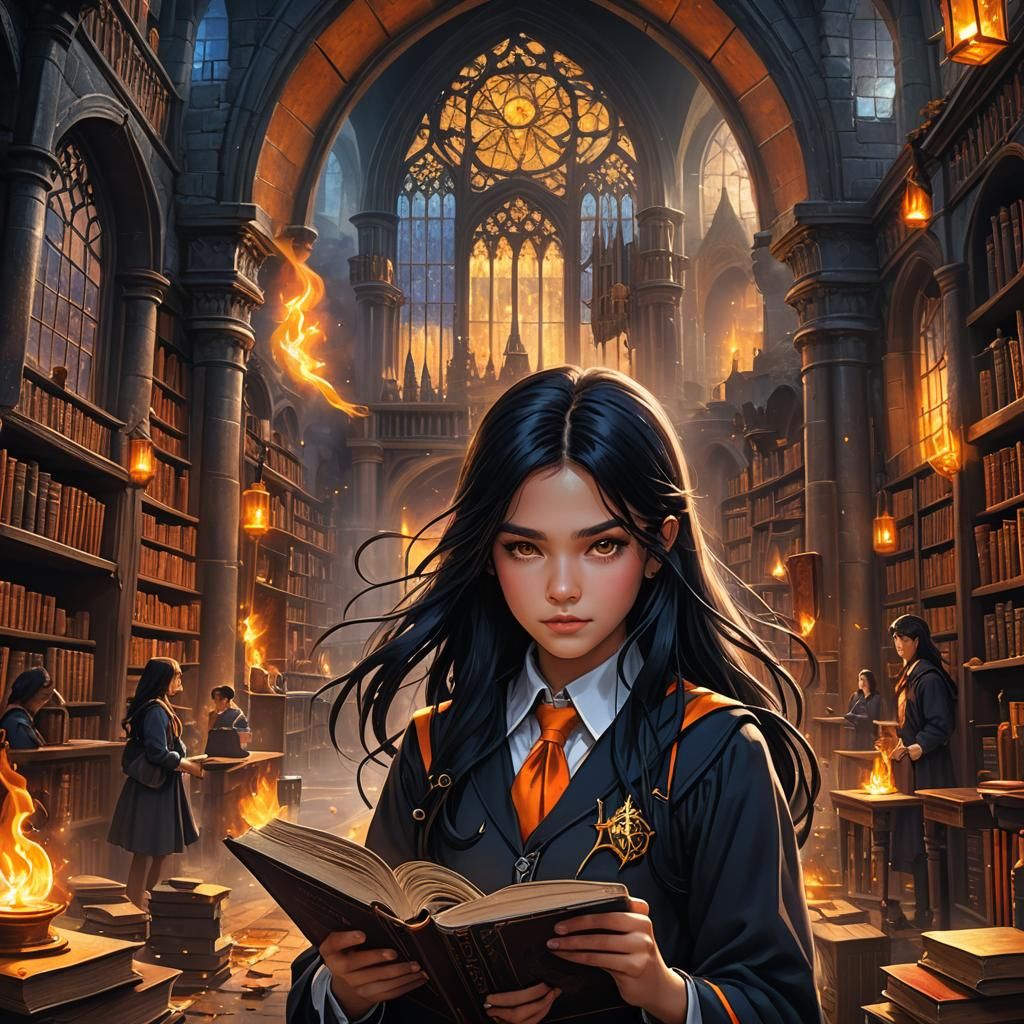 Fantasy Book Cover: School for Wizards and Witches