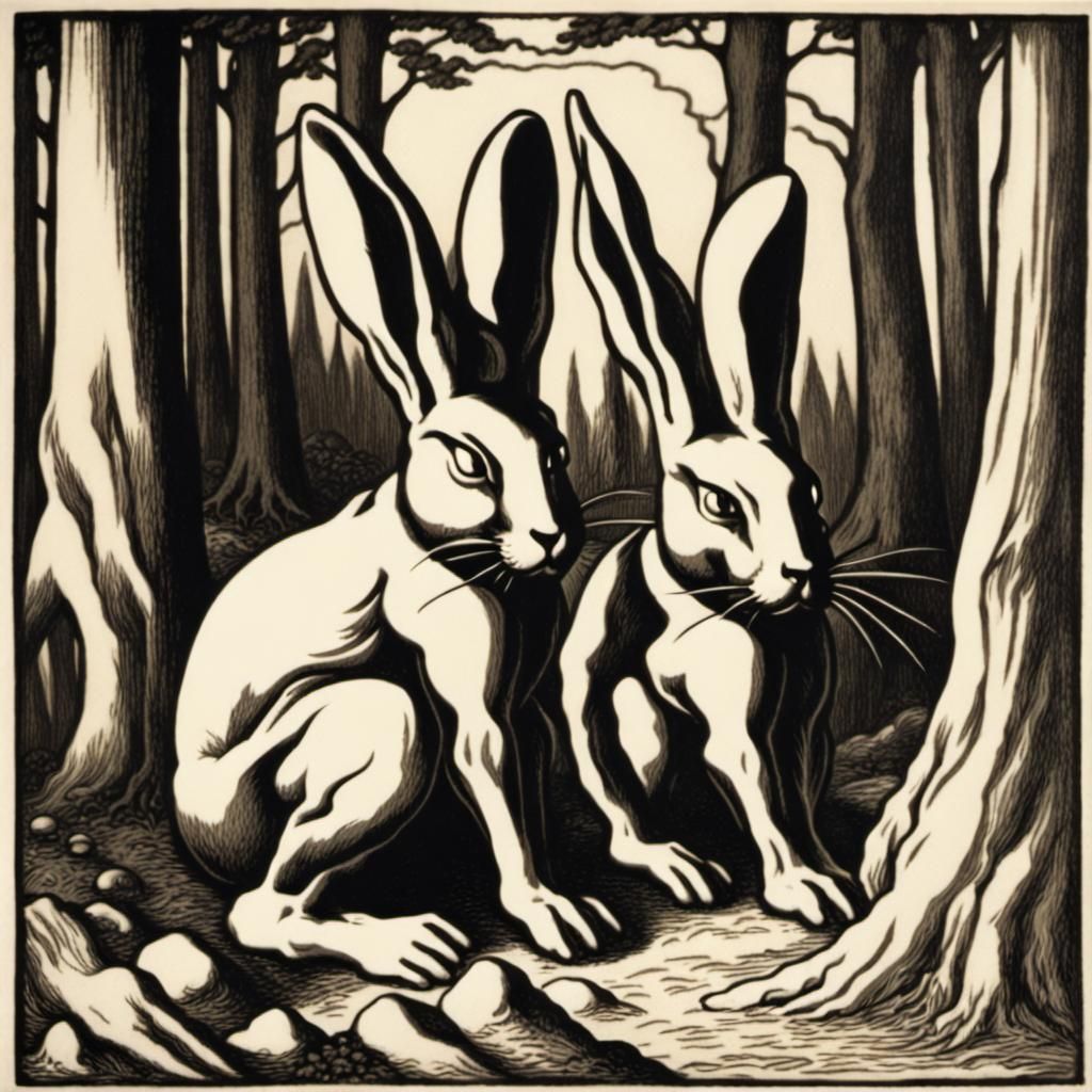 Fiery Rabbit in Hellscape: Ernst Barlach & Lucas van Leyden ...