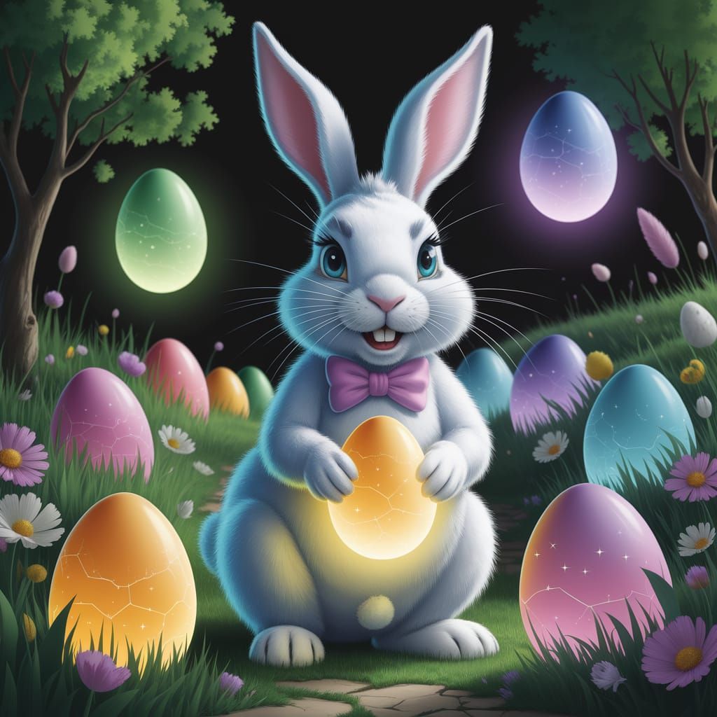 Easter Bunny Ascends to Magical Realm