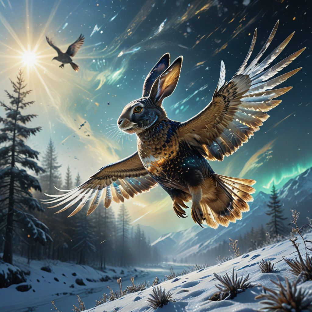 🐰 + 🦅 = Rabbibird