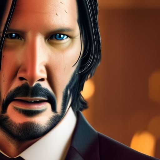 Photorealistic Man Walking Towards Camera