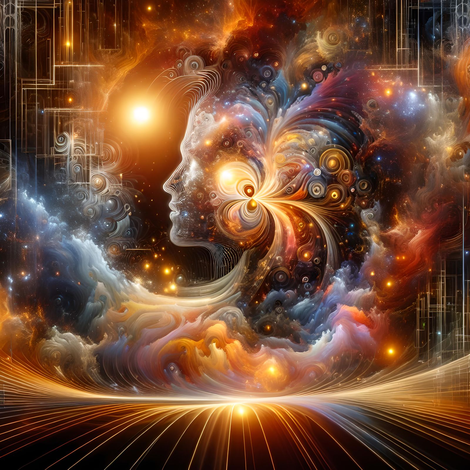 Quantum physics transcending emotions..