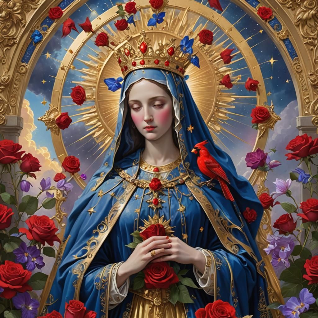 Our Lady of Sorrows at Heaven's Golden Gates