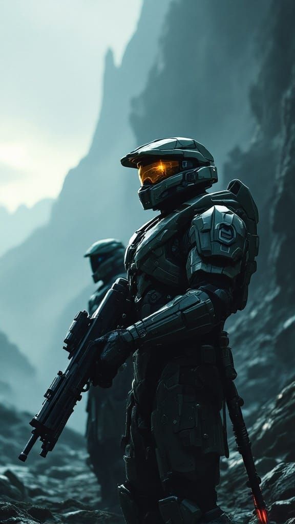 Epic Sci-Fi Crossover: Master Chief and Din Djarin Unite
