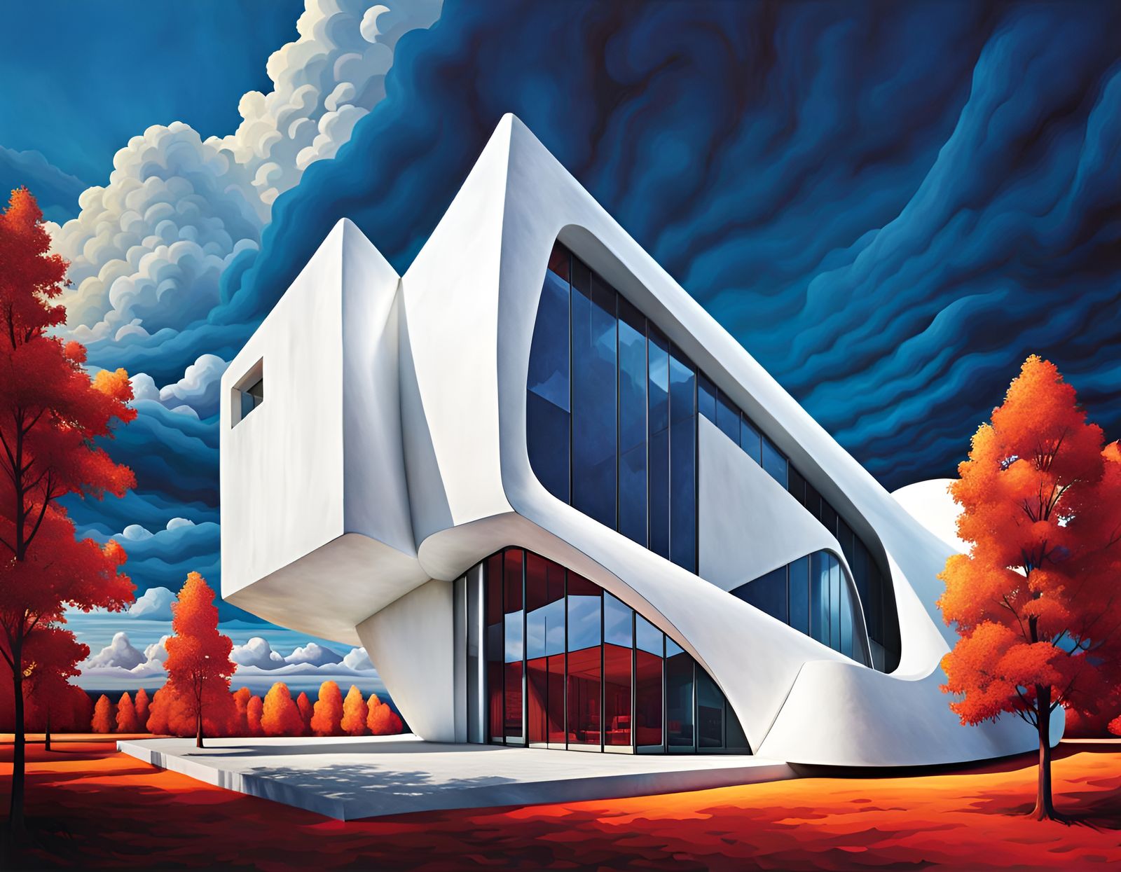 Abstract Malevich and Klee home