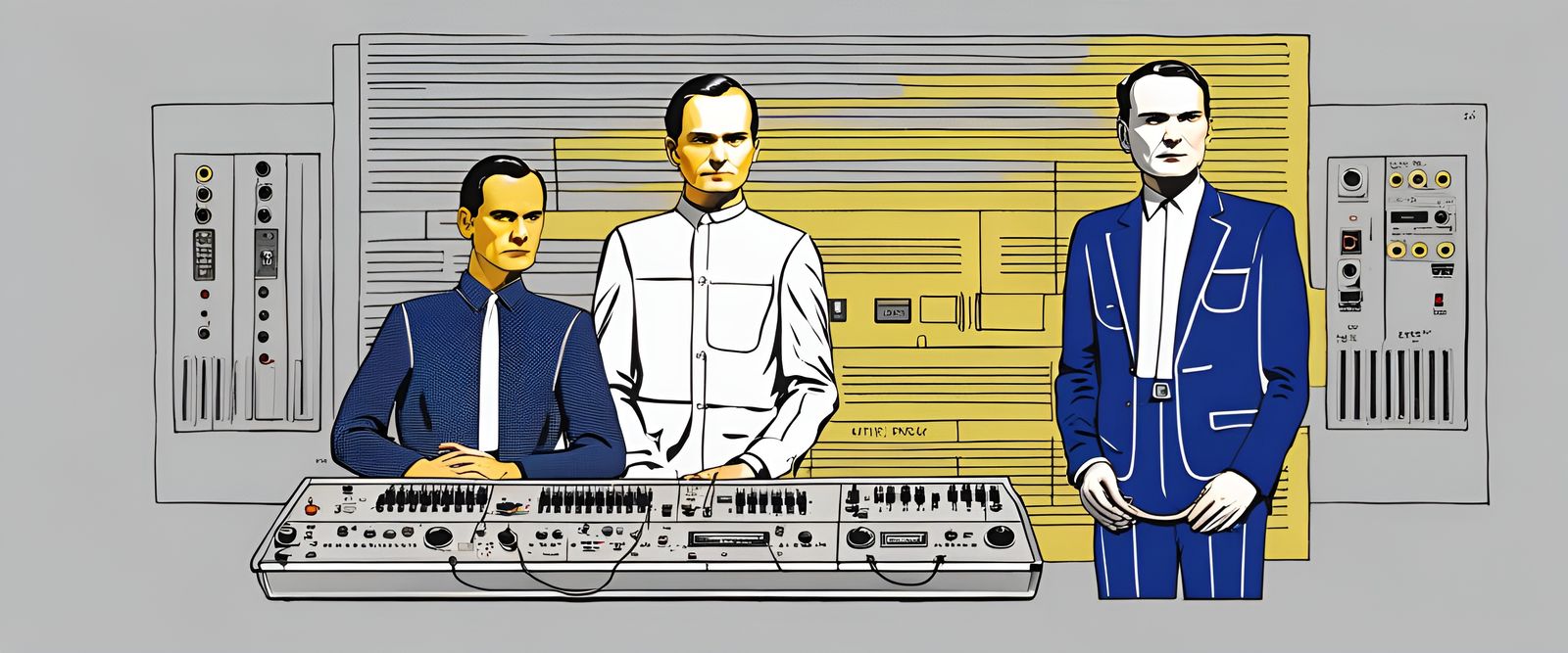 Kraftwerk: An Electronic Music Visualization