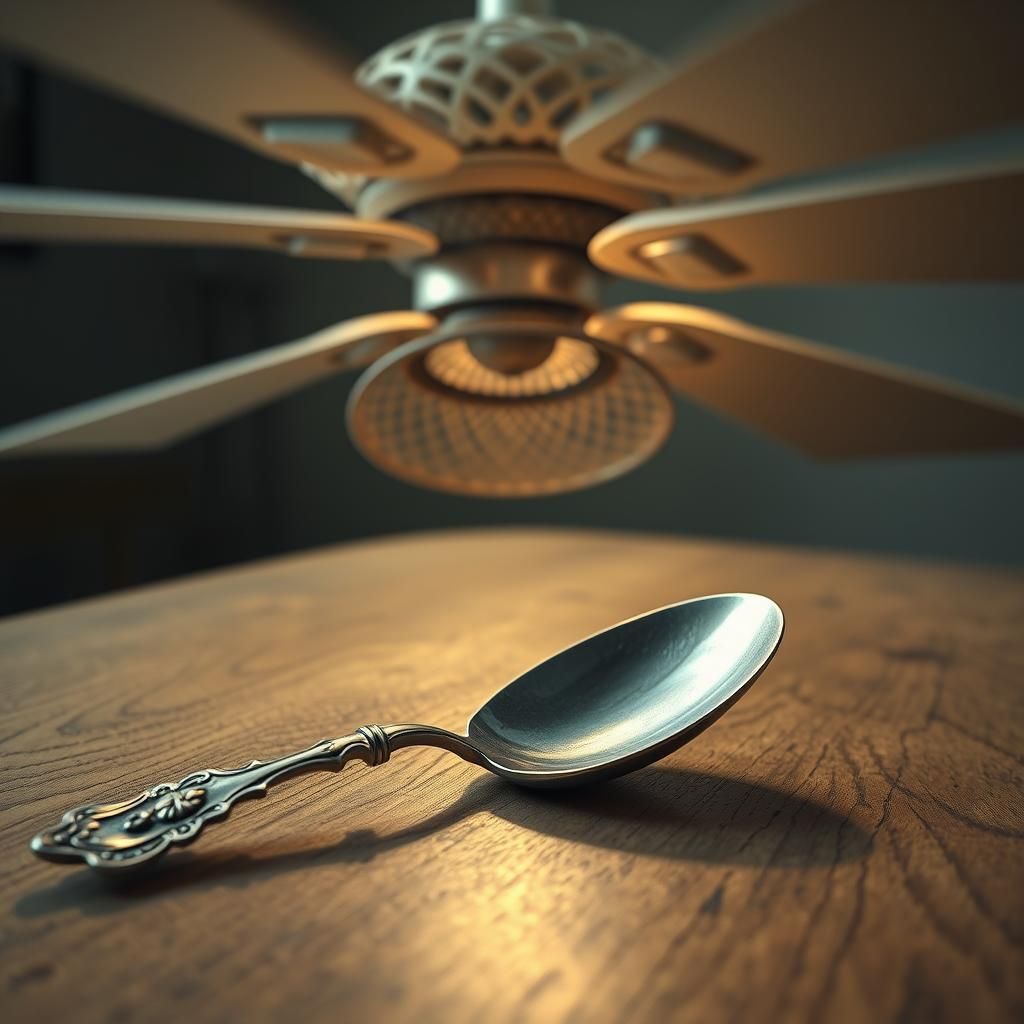 Ceiling fan in my spoon