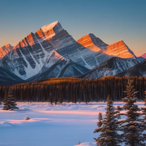 Rocky Mountains Sunrise: Professional Photography