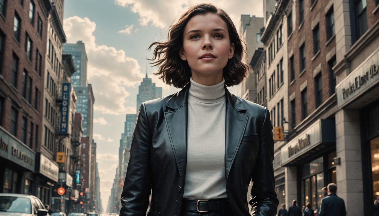 Millie Bobby Brown as Lois Lane in Metropolis