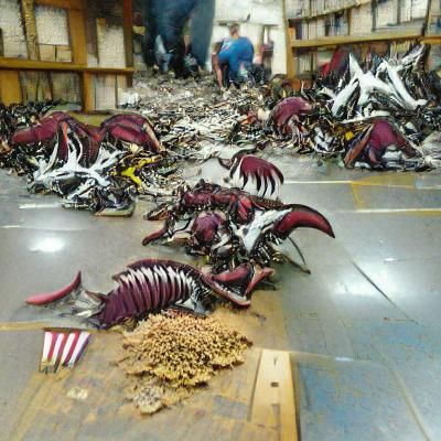 Tyranid Swarm: A Bio-engineered Horde