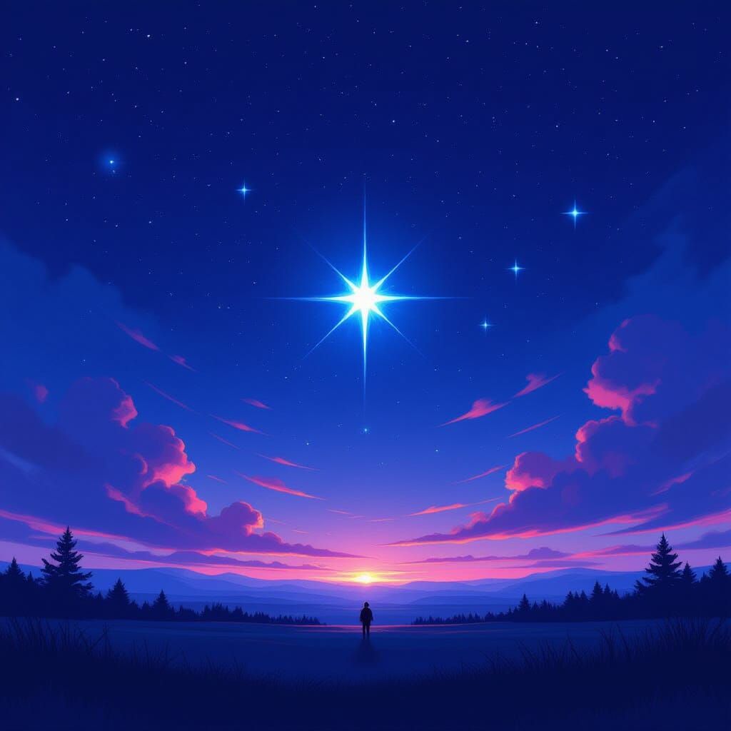 Polaris: A Lone Star in Ethereal Expanse