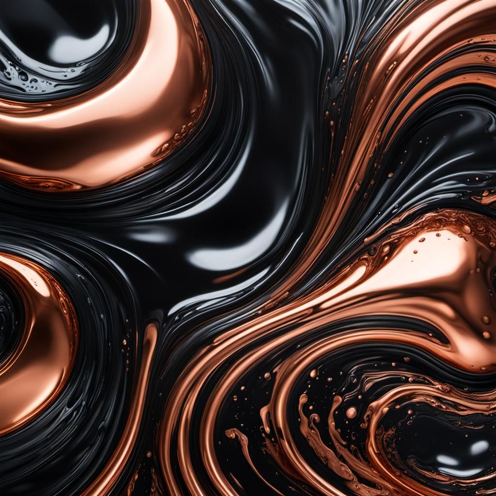 Metallic Liquid Collision in High Resolution