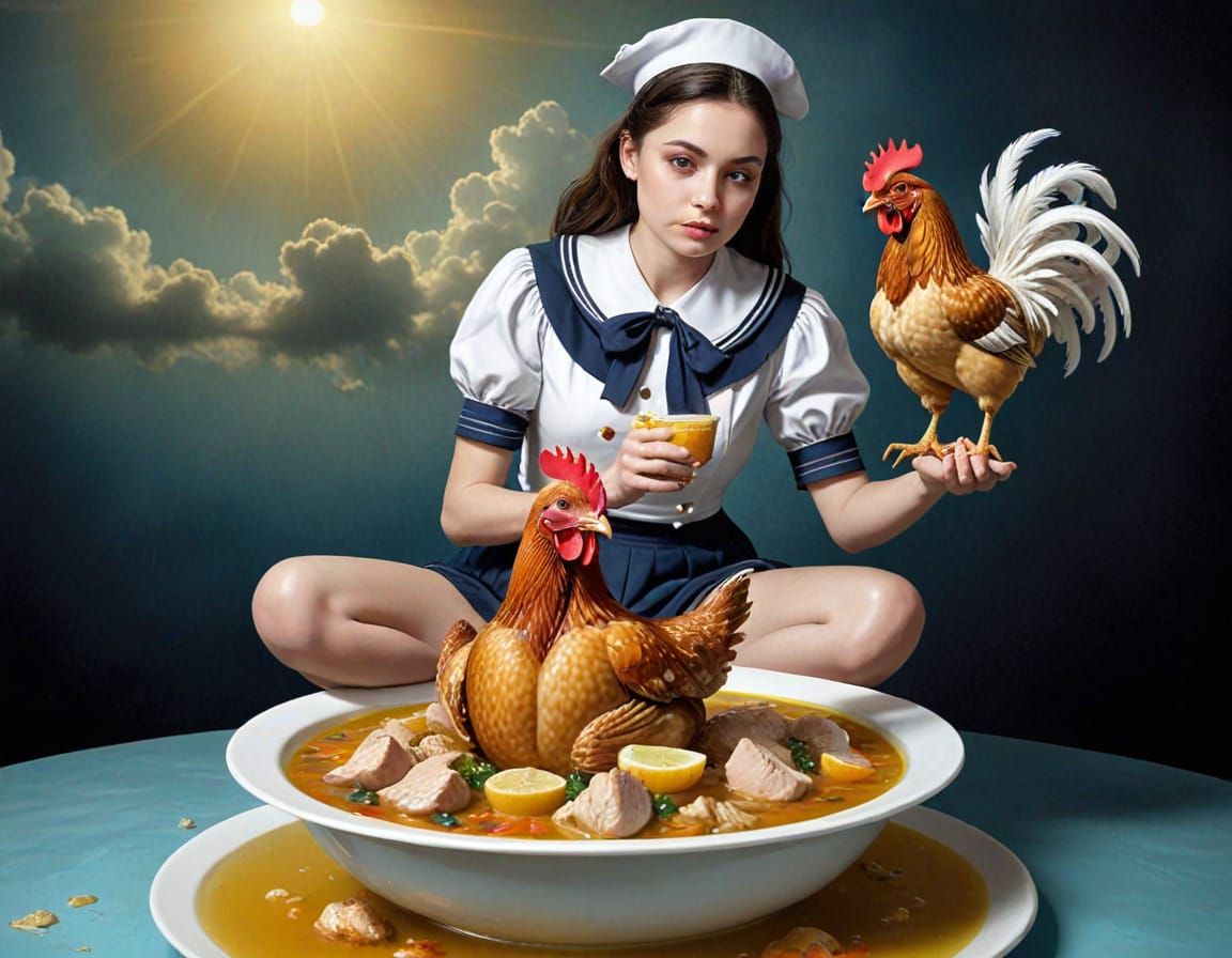 Love's Embracing Surrealism