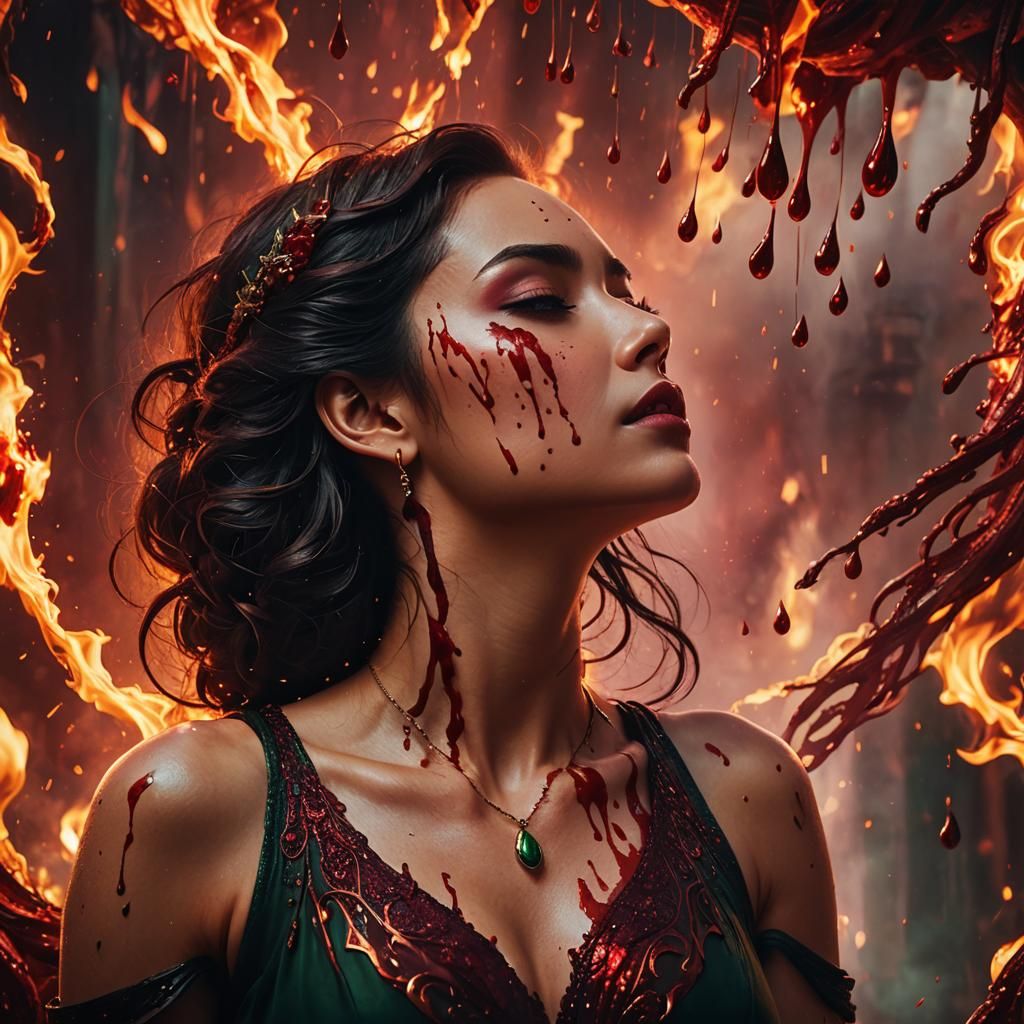 Blood and Fire: A Gothic Fantasy Concept
