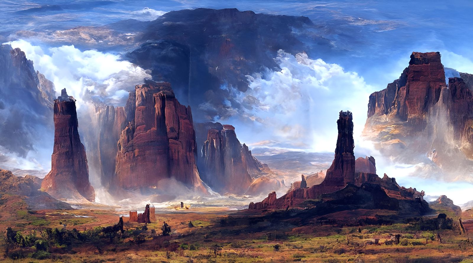 Monument Valley: Classic Landscape Painting